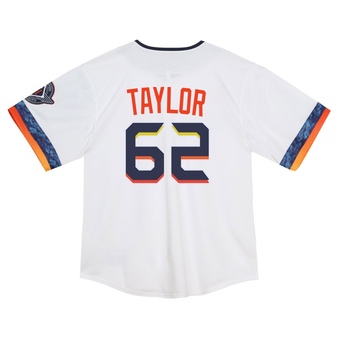 Toddler Limited Houston Astros Blake Taylor 2025 City Connect Jersey - White