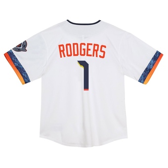 Toddler Limited Houston Astros Brendan Rodgers 2025 City Connect Jersey - White