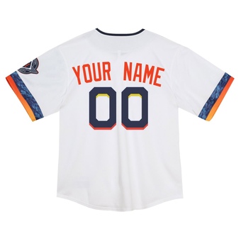 Toddler Limited Houston Astros Custom 2025 City Connect Jersey - White