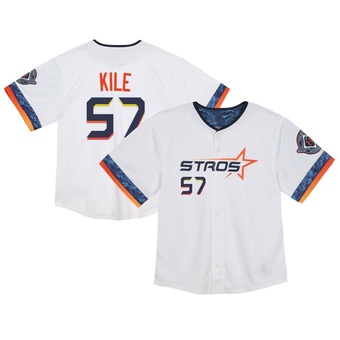Toddler Limited Houston Astros Darryl Kile 2025 City Connect Jersey - White