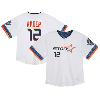 Toddler Limited Houston Astros Doug Rader 2025 City Connect Jersey - White