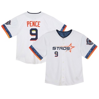 Toddler Limited Houston Astros Hunter Pence 2025 City Connect Jersey - White