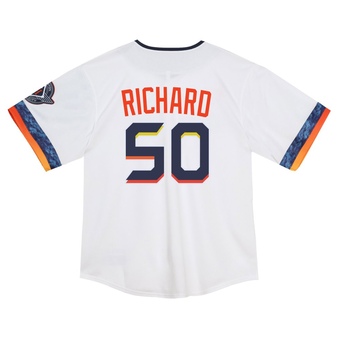 Toddler Limited Houston Astros J.R. Richard 2025 City Connect Jersey - White