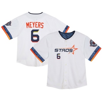 Toddler Limited Houston Astros Jake Meyers 2025 City Connect Jersey - White