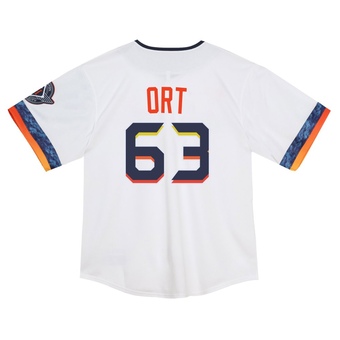 Toddler Limited Houston Astros Kaleb Ort 2025 City Connect Jersey - White