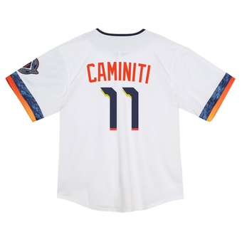 Toddler Limited Houston Astros Ken Caminiti 2025 City Connect Jersey - White