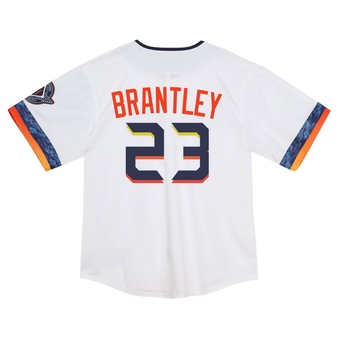 Toddler Limited Houston Astros Michael Brantley 2025 City Connect Jersey - White