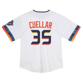 Toddler Limited Houston Astros Mike Cuellar 2025 City Connect Jersey - White
