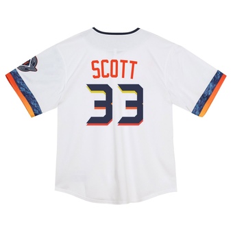 Toddler Limited Houston Astros Mike Scott 2025 City Connect Jersey - White