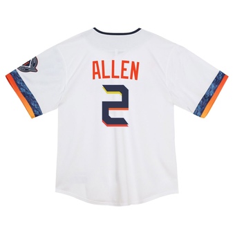 Toddler Limited Houston Astros Nick Allen 2025 City Connect Jersey - White