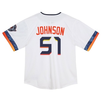 Toddler Limited Houston Astros Randy Johnson 2025 City Connect Jersey - White