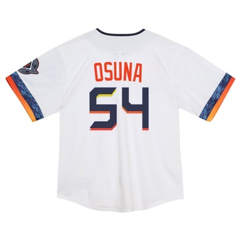 Toddler Limited Houston Astros Roberto Osuna 2025 City Connect Jersey - White