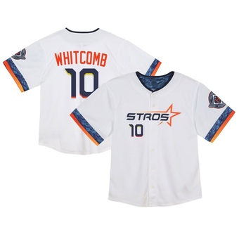 Toddler Limited Houston Astros Shay Whitcomb 2025 City Connect Jersey - White