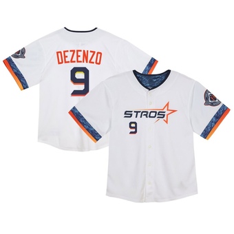 Toddler Limited Houston Astros Zach Dezenzo 2025 City Connect Jersey - White