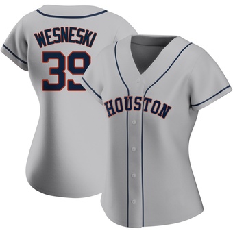 Women's Authentic Houston Astros Hayden Wesneski Road 2020 Jersey - Gray