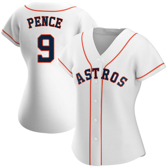 Women's Authentic Houston Astros Hunter Pence Home Jersey - White