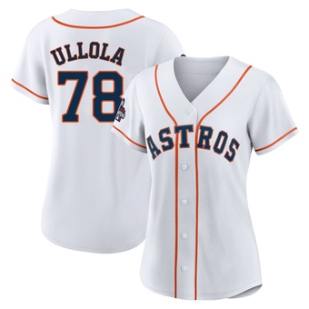 Women's Authentic Houston Astros Miguel Ullola 2022 World Series Champions Home Jersey - White