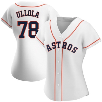 Women's Authentic Houston Astros Miguel Ullola Home Jersey - White