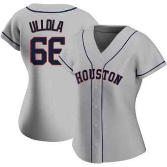 Women's Authentic Houston Astros Miguel Ullola Road 2020 Jersey - Gray