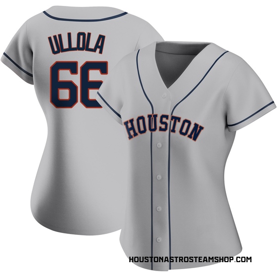 Women's Authentic Houston Astros Miguel Ullola Road 2020 Jersey - Gray