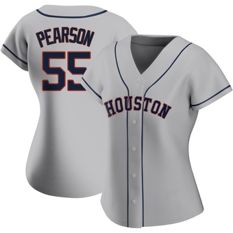 Women's Authentic Houston Astros Nate Pearson Road 2020 Jersey - Gray