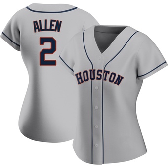 Women's Authentic Houston Astros Nick Allen Road 2020 Jersey - Gray