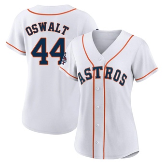 Women's Authentic Houston Astros Roy Oswalt 2022 World Series Champions Home Jersey - White