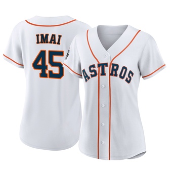 Women's Authentic Houston Astros Tatsuya Imai 2022 World Series Home Jersey - White