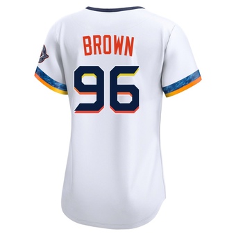 Women's Limited Houston Astros Aaron Brown 2025 City Connect Jersey - White