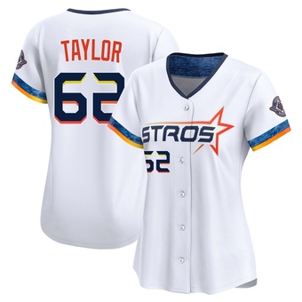 Women's Limited Houston Astros Blake Taylor 2025 City Connect Jersey - White
