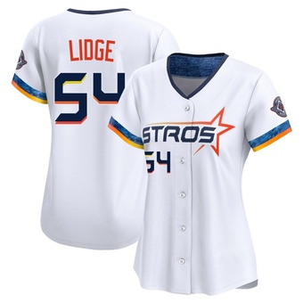 Women's Limited Houston Astros Brad Lidge 2025 City Connect Jersey - White