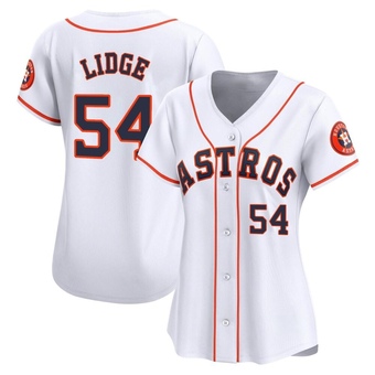 Women's Limited Houston Astros Brad Lidge Home Jersey - White