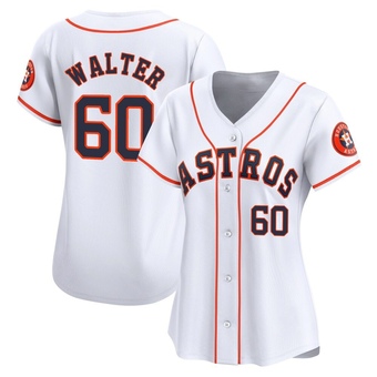 Women's Limited Houston Astros Brandon Walter Home Jersey - White