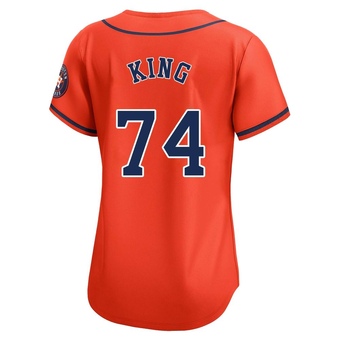 Women's Limited Houston Astros Bryan King Alternate Jersey - Orange