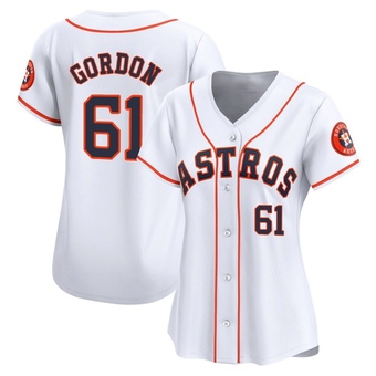 Women's Limited Houston Astros Colton Gordon Home Jersey - White