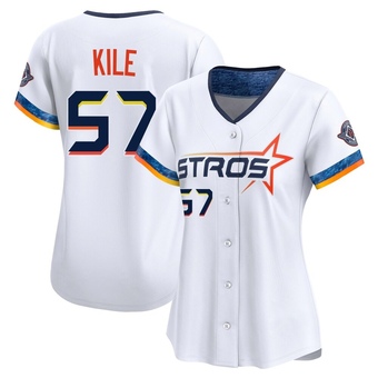 Women's Limited Houston Astros Darryl Kile 2025 City Connect Jersey - White