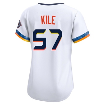 Women's Limited Houston Astros Darryl Kile 2025 City Connect Jersey - White