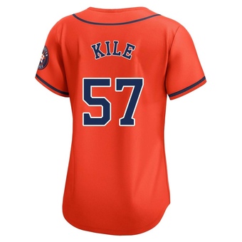 Women's Limited Houston Astros Darryl Kile Alternate Jersey - Orange