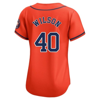 Women's Limited Houston Astros Don Wilson Alternate Jersey - Orange