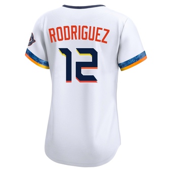 Women's Limited Houston Astros Ivan Rodriguez 2025 City Connect Jersey - White