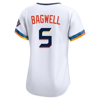 Women's Limited Houston Astros Jeff Bagwell 2025 City Connect Jersey - White