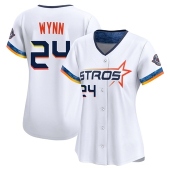 Women's Limited Houston Astros Jimmy Wynn 2025 City Connect Jersey - White