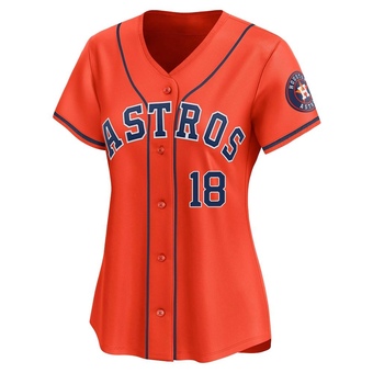 Women's Limited Houston Astros Joe Morgan Alternate Jersey - Orange