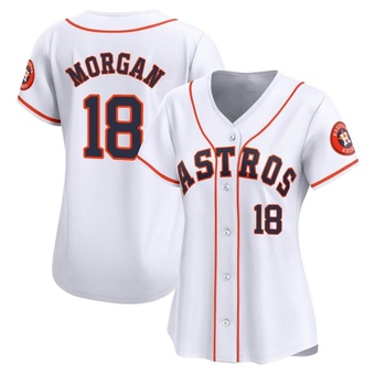 Women's Limited Houston Astros Joe Morgan Home Jersey - White