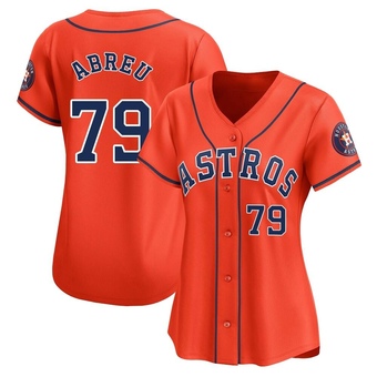 Women's Limited Houston Astros Jose Abreu Alternate Jersey - Orange
