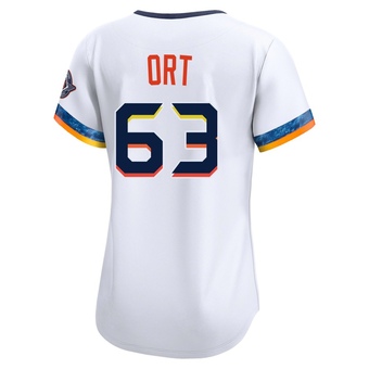 Women's Limited Houston Astros Kaleb Ort 2025 City Connect Jersey - White