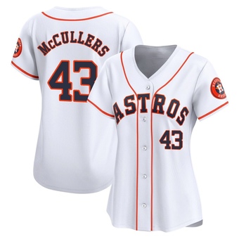 Women's Limited Houston Astros Lance McCullers Jr. Home Jersey - White