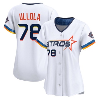 Women's Limited Houston Astros Miguel Ullola 2025 City Connect Jersey - White
