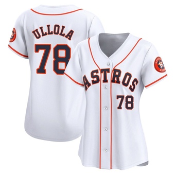 Women's Limited Houston Astros Miguel Ullola Home Jersey - White