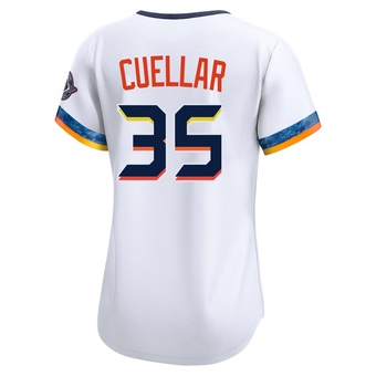 Women's Limited Houston Astros Mike Cuellar 2025 City Connect Jersey - White